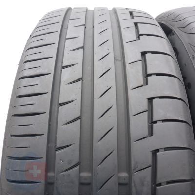 2. Opony 205/55 R16 2x CONTINENTAL 91V PremiumContact 6 Letnie 2022 6,5mm