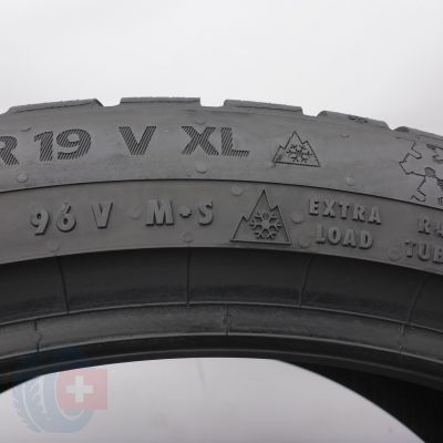 2. Opony 235/40 R19 4x CONTINENTAL 96V XL WinterContact TS870P Zimowe 2021, 2024 6,8-7mm