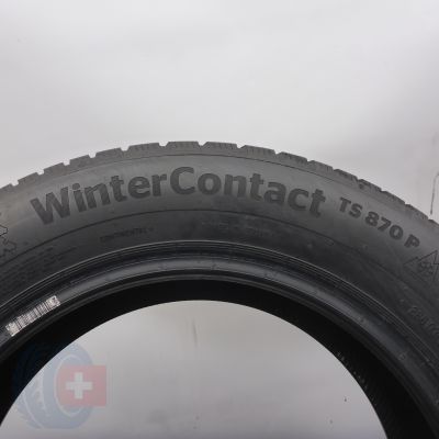 7. Opony 205/60 R16 2x CONTINENTAL 92H WinterContact TS870P Zimowe 2022 6,5-7,4mm