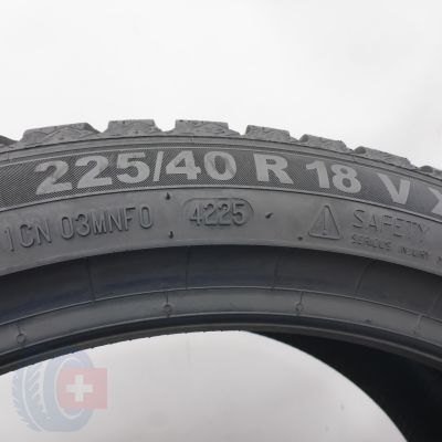 6. Opony 225/40 R18 4x SEMPERIT 92V XL Speed-Grip 5 Zimowe 2024/25 8,5-7,5mm Jak Nowe