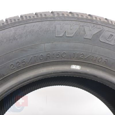 6. Opony 225/70 R15C 2x YOKOHAMA 112/110R  WY01 Zimowe 2022