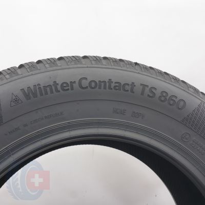 5. Opony 195/65 R15 2x CONTINENTAL 91H WinterContact TS860 Zimowe 8mm