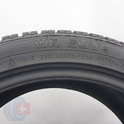 5. Opony 255/40 R20 2x NOKIAN 101V XL WR SUV 4 Zimowe 2022 7,5mm