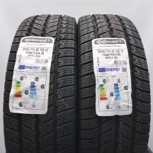 5. Opony 205/70 R15C 4x CONTINENTAL 106/104R VanContact Winter Zimowe 2022 Nieużywane 