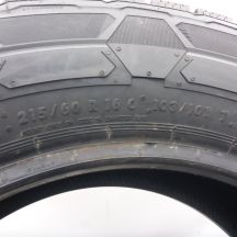 6. Opony 215/60 R16C 2x CONTINENTAL 103/101T VanContact Winter Zimowe 2022