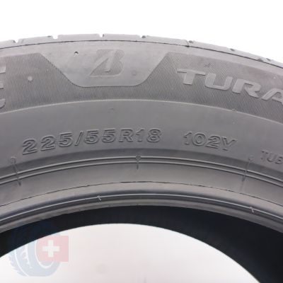 6. Opony 225/55 R18 4x BRIDGESTONE 102Y Turanza 6 M0 BMW Letnie 2023 6,8-6,5mm