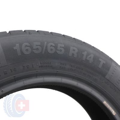 5. 4 x CONTINENTAL 165/65 R14 79T ContiEcoContact 5 Lato 2018, 2020 6-6,5mm