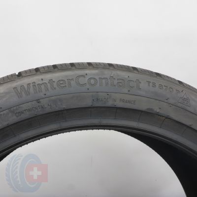 6. Opony 225/45 R19 2x CONTINENTAL 96V XL WinterContact TS 870 P Zimowe 2022