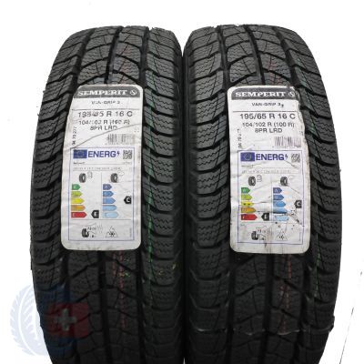 Opony 195/65 R16C 2x SEMPERIT 104/102R Van-Grip 3 Zimowe 2021 