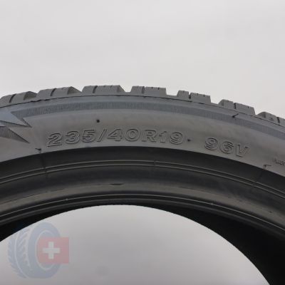 6. Opony 235/40 R19 2x BRIDGESTONE 96V XL Blizzak Lm005 Zimowe 2023, 2024 7,2-7,8mm