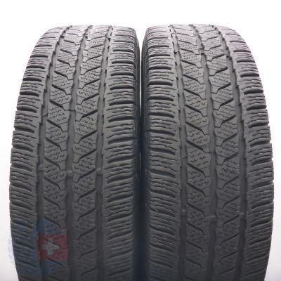 4. Opony 225/75 R16C 4x CONTINENTAL 121/120R VanContact Winter Zimowe 2019 6,8-8mm