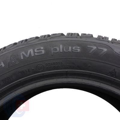 7. Opony 195/55 R15 4x UNIROYAL 85H MS plus 77 Zimowe 2014/2017 Nieużywane 