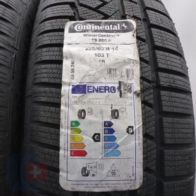 4. Opony 235/60 R18 4x CONTINENTAL 103T WinterContact TS 850 P Zimowe 2025 