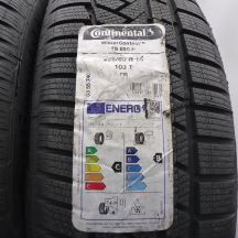 4. Opony 235/60 R18 4x CONTINENTAL 103T WinterContact TS 850 P Zimowe 2025 
