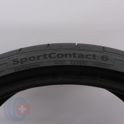 4. Opona 245/30 ZR20 1x CONTINENTAL 90Y XL SportContact 6 Letnia 2018 6mm