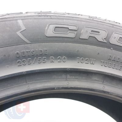 7. Opony 235/55 R20 4x CONTINENTAL 102W CrossContact UHP Letnie 2024 