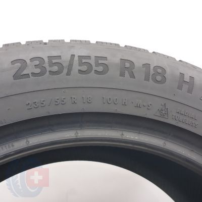 6. Opony 235/55 R18 2x CONTINENTAL 100H WinterContact TS 870 P Zimowe 2025 8mm