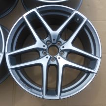 3. 4 x Alufelgi 21 MERCEDES 5x112 Et52,5/38 10/11J Original AMG TPMS