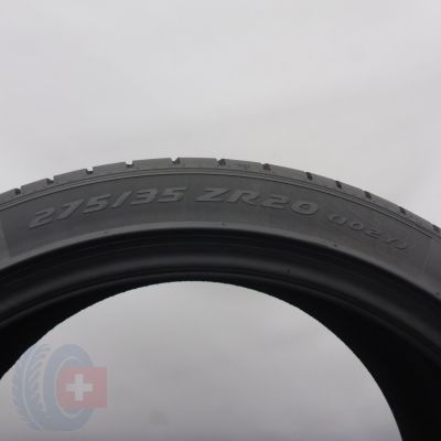 4. Opony 275/35 R20 2x PIRELLI 102Y XL PZero Letnie 2021 6,6-6,8mm