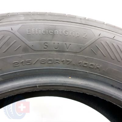 6. Opony 215/60 R17 2x GOODYEAR 100H XL EfficientGrip 2 SUV Letnie 2025 7,2mm