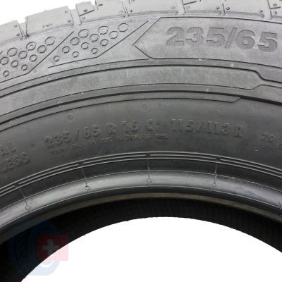 7. Opony 235/65 R16C 4x CONTINENTAL 115/113R ContiVanContact 200 Letnie 2024 Jak Nowe