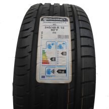 1 x CONTINENTAL 245/40 R18 93Y ContiSportContact 5 MO Lato 2016 