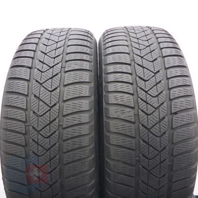 Opony 225/55 R17 2x PIRELLI 97H Sottozero 3 Winter RunFlat BMW Zimowe 2022 6,2-6,8mm