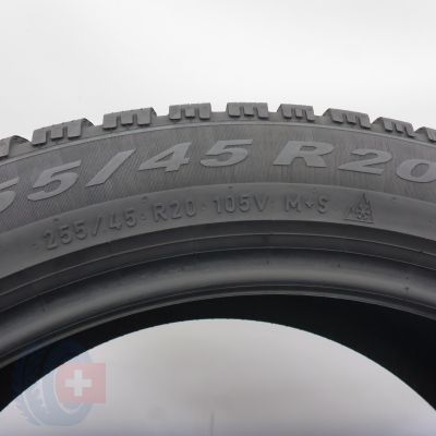 6. Opony 255/45 R20 2x PIRELLI 105V XL Winter 2 Scorpion Zimowe 2023 7mm 