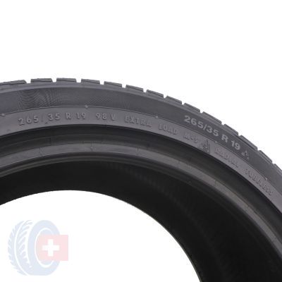 3. Opony 265/35 R19 2x CONTINENTAL 98V XL ContiWinterContact TS 830 P M0 Zimowe 2018 5,8mm 