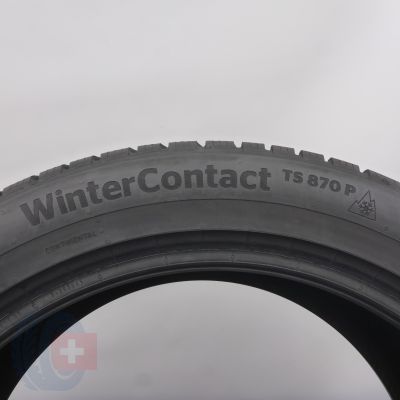 3. Opona 245/45 R18 1x CONTINENTAL 100V XL WinterContact TS 870 P Zimowa 2022 6,8mm