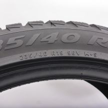 6. Opony 235/40 R19 4x PIRELLI 96V XL T0 Sottozero 3 Winter PNCS Zimowe 2022 6,7-7,7mm