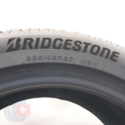 6. Opony 285/45 R20 4x BRIDGESTONE 112W XL Blizzak 6 Zimowe 2025 7-6,8mm