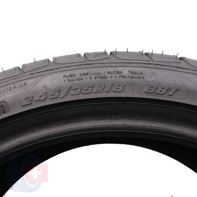 2. Opona 245/35 R18 1x GOODYEAR 88Y Eagle F1 Asymmetric 2 RunFlat BMW Letnia 2022 7mm 