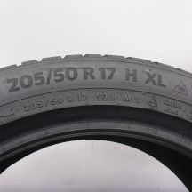5. Opony 205/50 R17 2x CONTINENTAL 93H XL WinterContact TS870P Zimowe 2023 6,8mm