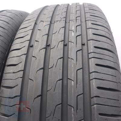 4. Opony 215/65 R16 2x CONTINENTAL 98H EcoContact6 Letnie 2021 Jak Nowe Nieużywane