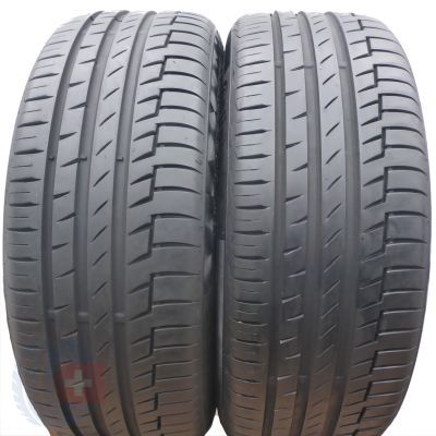 2 x CONTINENTAL 205/40 R18 86W XL PremiumContact 6 Lato 2019 Jak Nowe 6,8-7mm