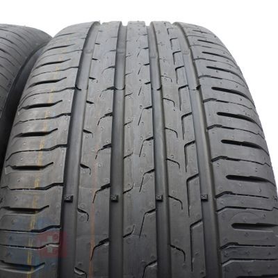2. Opony 215/50 R18 4x CONTINENTAL 96V XL EcoContact 6 Letnie 2022 Nieużywane Jak nowe 