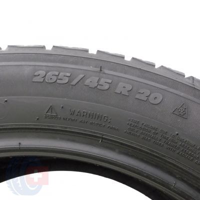 8. 4 x MICHELIN 265/45 R20 104V Latitude Alpin LA4 NO Zima 5mm