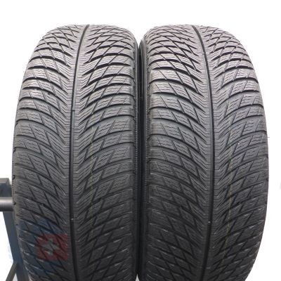 4. Opony 205/55 R17 4x MICHELIN 91H M0 PilotAlpin5 Zimowe 2018 Jak Nowe Nieużywane