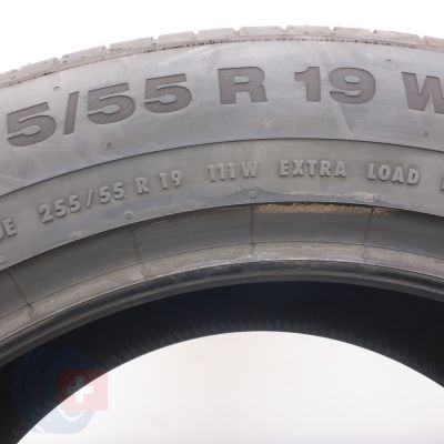 6. Opony 255/55 R19 4x CONTINENTAL 111W XL ContiSportContact 5 SUV J LR Letnie 2022 Nieużywane