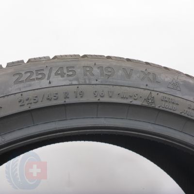 5. Opony 225/45 R19 2x CONTINENTAL 96V XL WinterContact TS 870 P Zimowe 2022