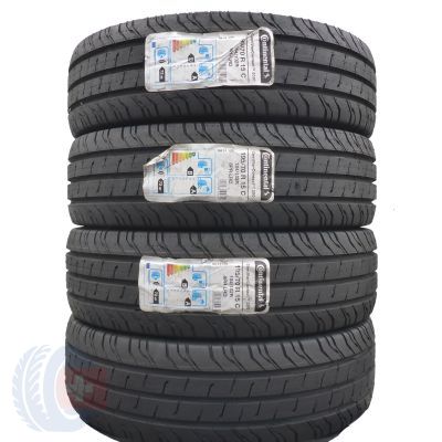 Opony 195/70 R15C 4x CONTINENTAL 104/102R ContiVanContact 200 Letnie 2019 Jak Nowe Nieużywane