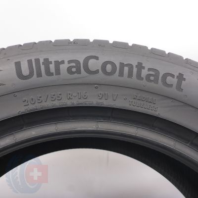 5. Opony 205/55 R16 2x CONTINENTAL 91V UltraContact Letnie 2024 6,7mm
