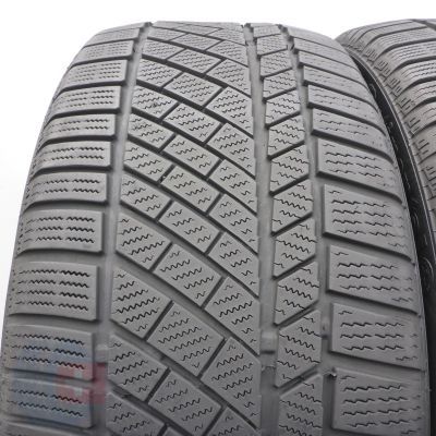 2. Opony 255/45 R19 2x CONTINENTAL 100V N0 ContiWinterContact TS830P Zimowe 2020 6mm