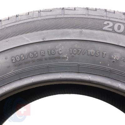 6. Opony 205/65 R16C 4x BARUM 107/105T Vanis 2 Letnie 2021 Jak Nowe Nieużywane