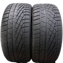3. 4 x PIRELLI 245/40 R18 93V Sottozero Winter 240 RUN FLAT E Zima 2011, 2012 6-7mm