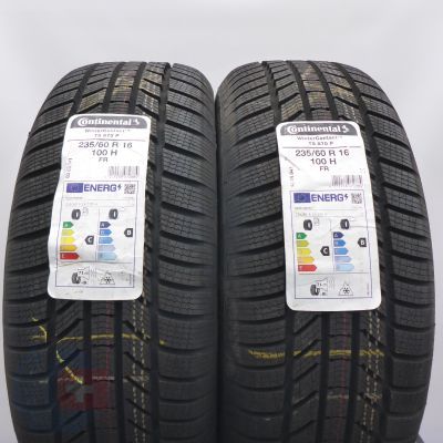 5. Opony 235/60 R16 4x CONTINENTAL 100H WinterContact TS870P Zimowe 2022 Nieużywane 