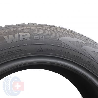 5. 4 x NOKIAN 195/60 R16 89H WR D4 Zima 2017, 2019 5-6mm