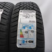 3. Opony 195/60 R16 4x CONTINENTAL 89H WinterContact Ts860 Zimowe 2020 Nieużywane 