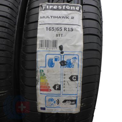 3. 4 x FIRESTONE 165/65 R15 81T Multihawk 2 Lato 2014, 2015 NIEUŻYWANE 